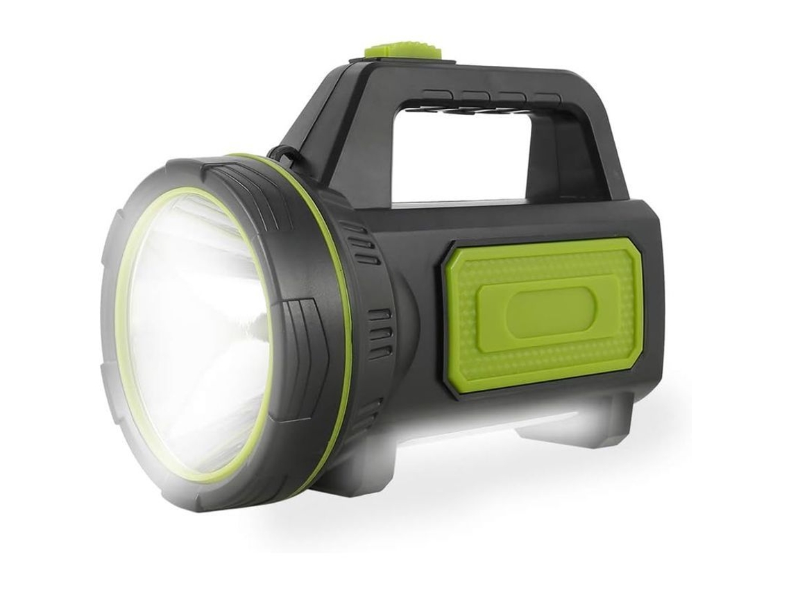 Lanterna Led Recarregável Usb 135000 Lúmens S/MARCA, Impermeável, 6000mah, para Camping, Trekking, Emergências