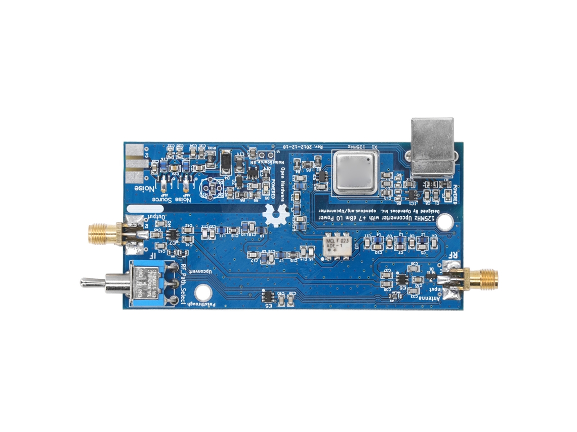 Conversor De Frecuencia Variable Sdr 125mhz Placa Para Receptor Rtl2832+r820t2