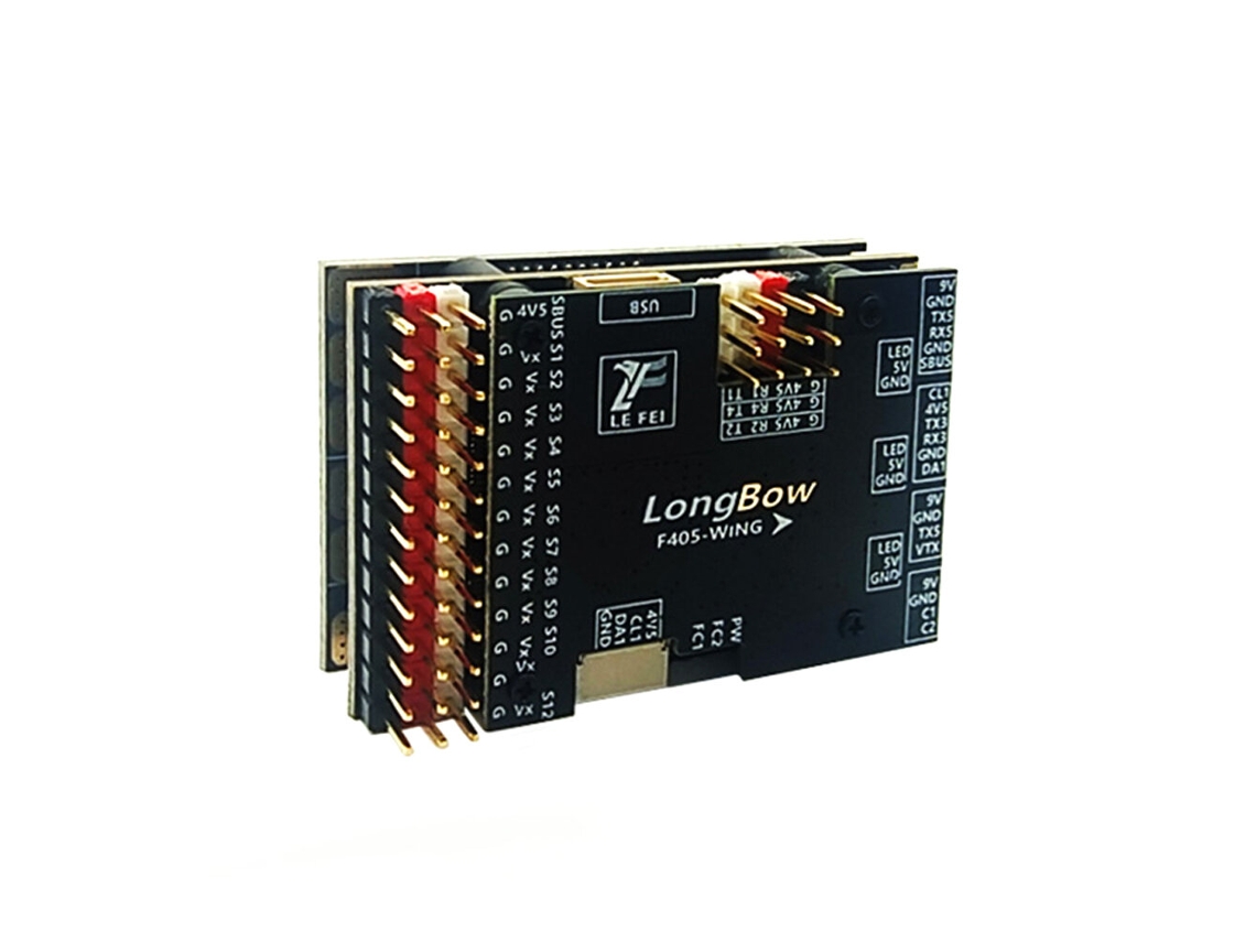 Sem Gpslefei Longbow F405 Wing Controlador de Voo para Aeromodelos, Compatível com Vtol, Ardupilot e Inav MDUG