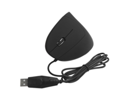 Rato Ergonomico Vertical Com Fio Para Mão Esquerda