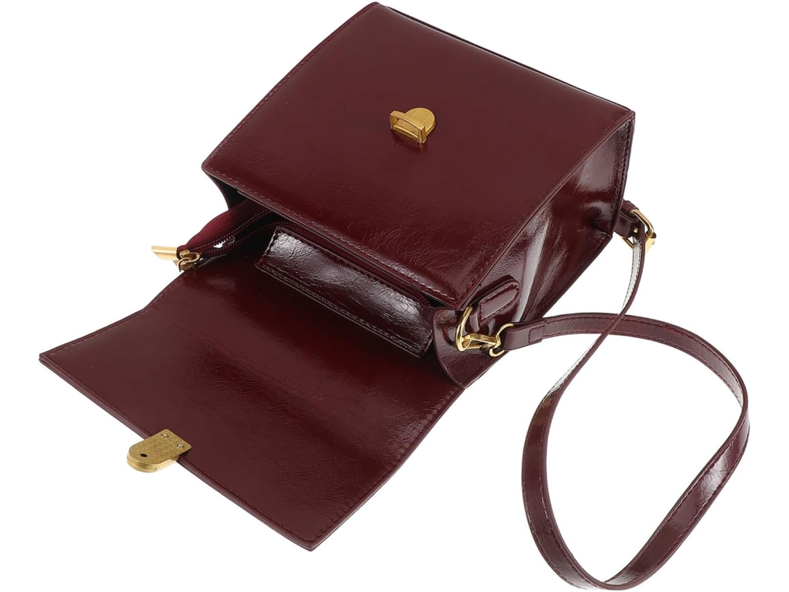 Bolsa De Ombro Elegante Em Pu, Bolsa De Viagem Multifuncional Para Uso Diário Prático E Estiloso.
