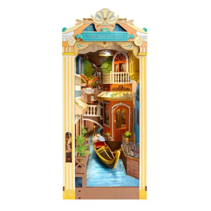 Robotime Romantic Venice Rolife modelo de quebra-cabeça 3D TGB08 MADNESSTOYS