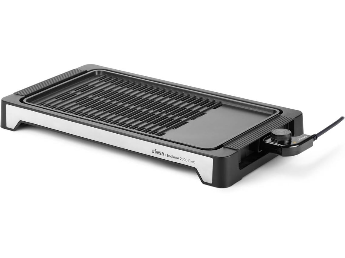 Grelhador de Mesa UFESA Indiana 2000 Plex (Outlet Caixa Aberta - 2000 W - Preto)