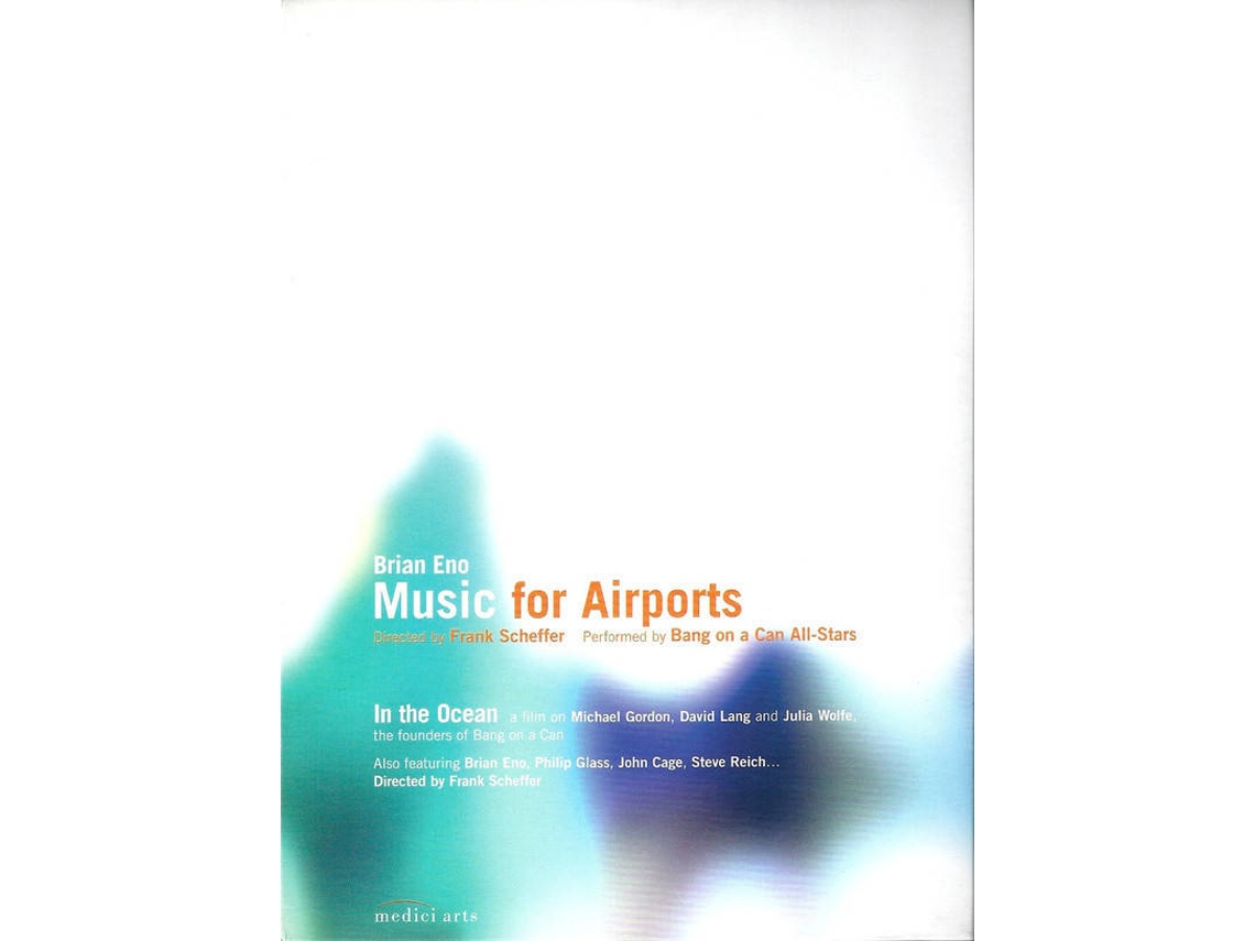 DVD Bang On A Can - Music For Airports - Brian Eno (1CDs)