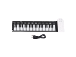 Aetheria piano Teclado Enrollable Portátil 49 Teclas Con Altavoz Integrado Fácil Transporte