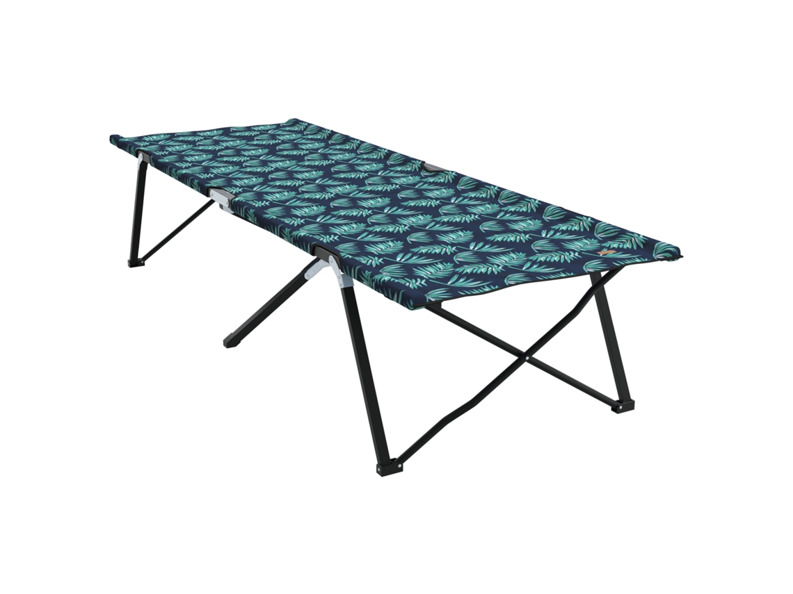 Conjunto 1 Cama De Camping Vidaxl Floresta Oxford (206 X 76 X 74 Cm)