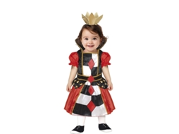 Fato de Rainha de Copas para menina e bebé