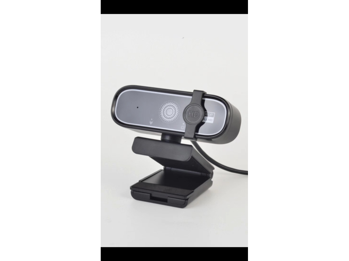 Webcam Usb Nördic 1080p Full Hd 30fps Com Microfone Giratório 360° 2mp Com Foco Automático
