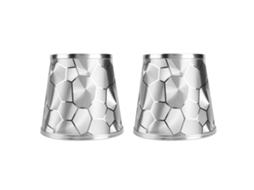 Conjunto de 2 Abajur para Lâmpada E14 Moderno Simples com Tecido Pvc para Mesa Parede S/MARCA