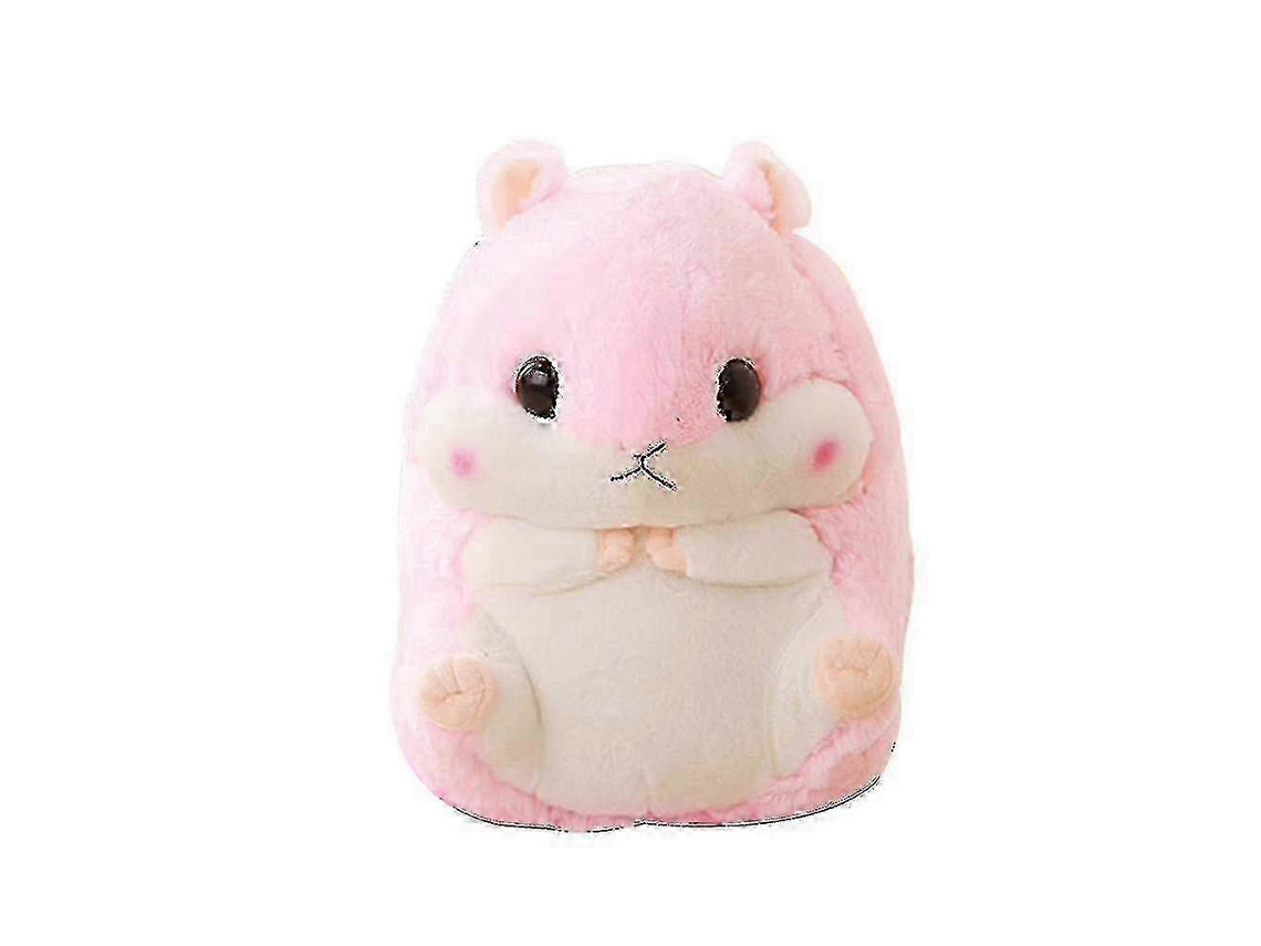 Hamster De Pelúcia Macio Com Cobertor Para Aconchegar E Brincar 2025 - Rosa