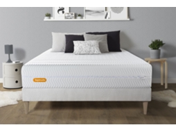 Colchão Base Memo Bio SEPTNUITS Espuma com memória Branco (140x190cm)