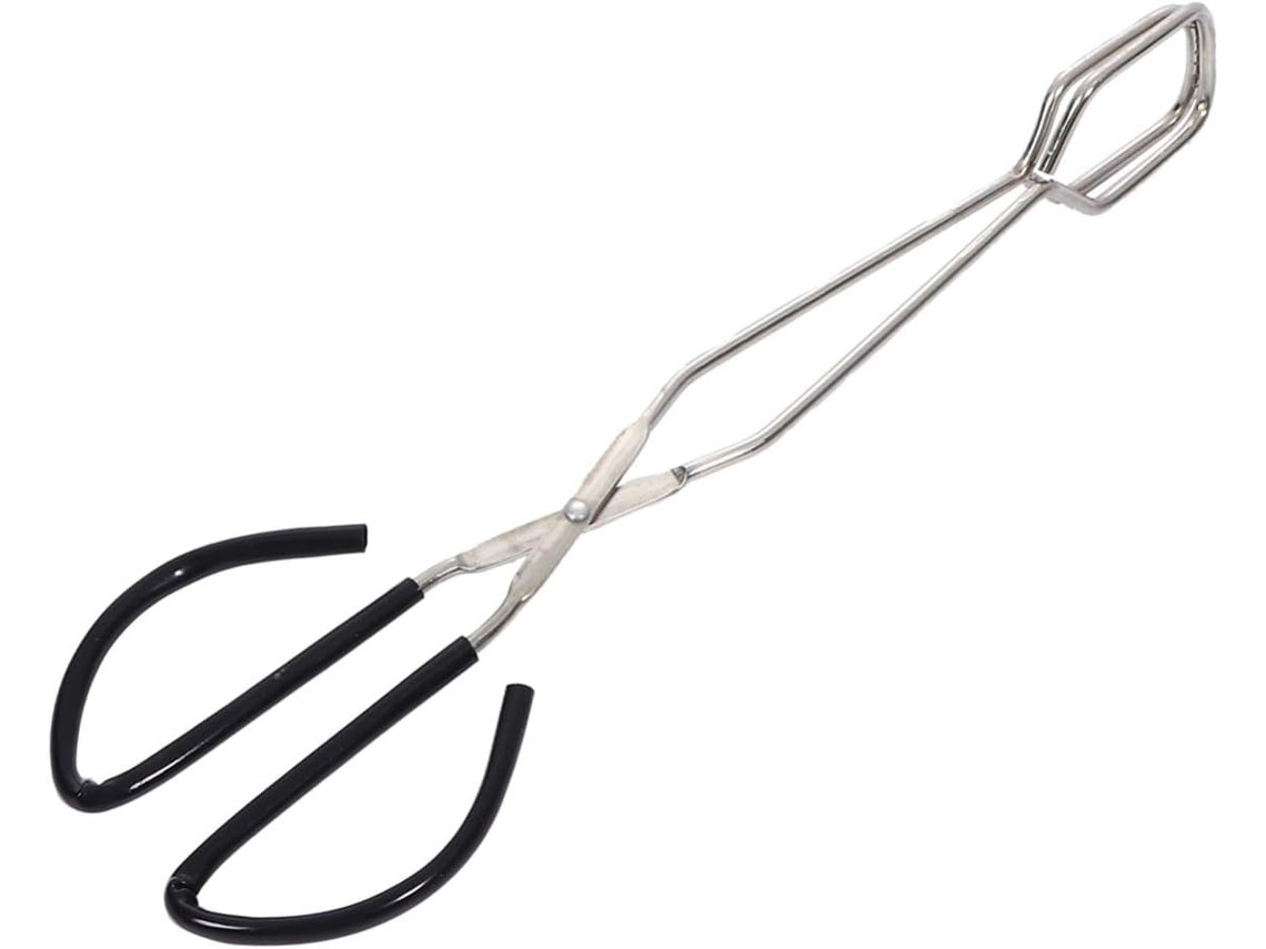 Pinça Para Churrasco Sewacc Em Aço Inoxidável, Longa, Resistente Ao Calor, Com Clipe Antiderrapante Para Cozinha E