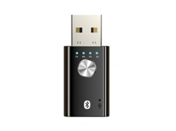 Adaptador Usb Sem Fio 4 em 1 Bluetooth V5.1 Transmissor de Pc Placa de Som Receptor de Áudio Transmissor de Tv para Carro Adaptador de Alto-Falante