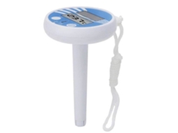 Piscina termômetro digital medidor de temperatura com corda movida a energia solar para piscina spa banheira de hidromassagem lagoa S/MARCA