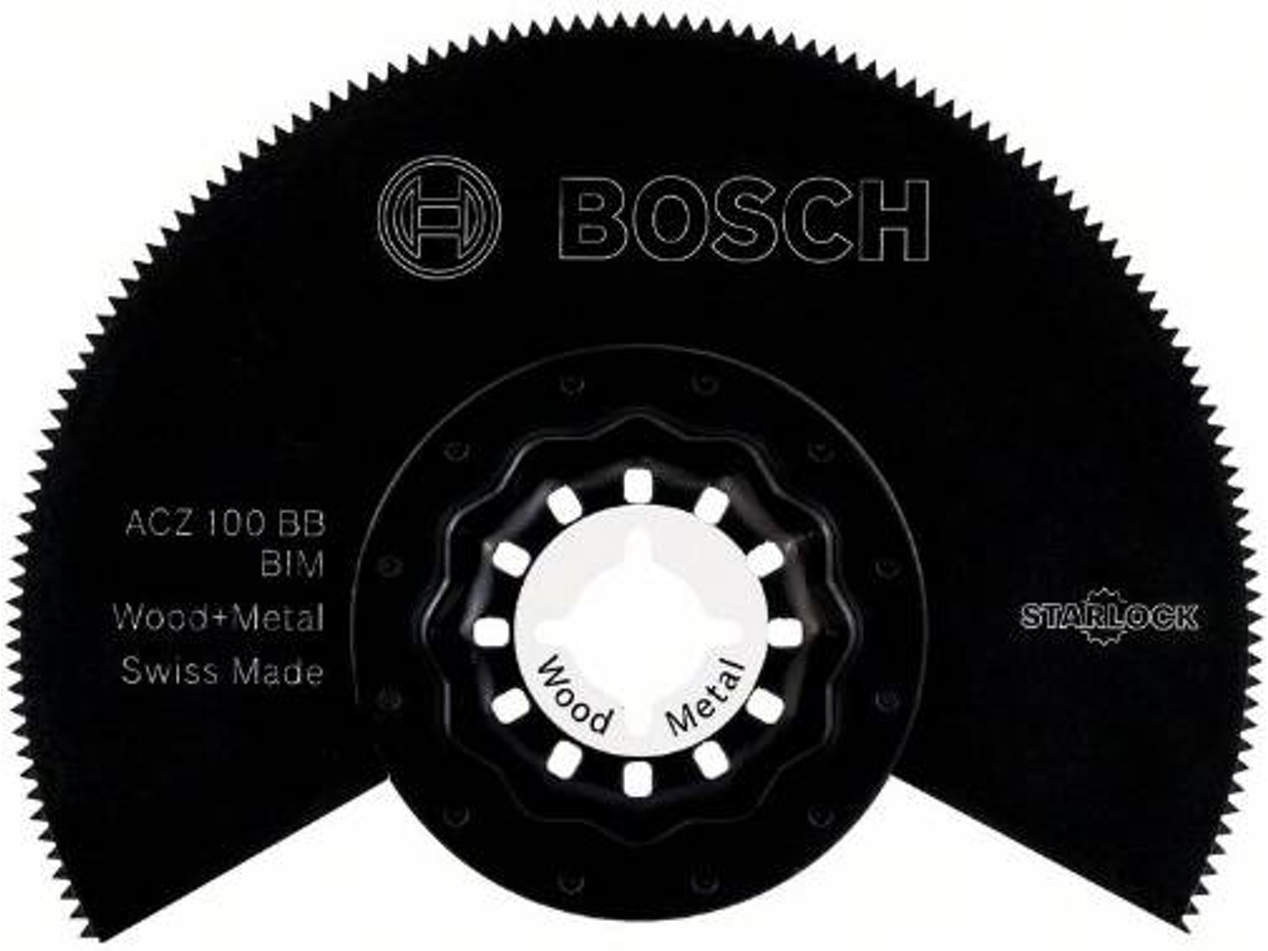 Conjunto de Lâminas de Serra BOSCH 10 Unid. Acz 100 Bb. para Multiferramentas Oscilantes