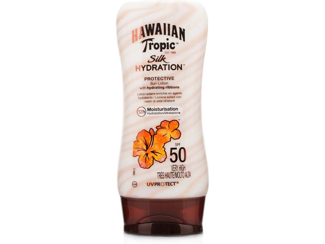 After Sun HAWAIIAN TROPIC Silk Hidration SPF 50 (180 ml) Worten.pt