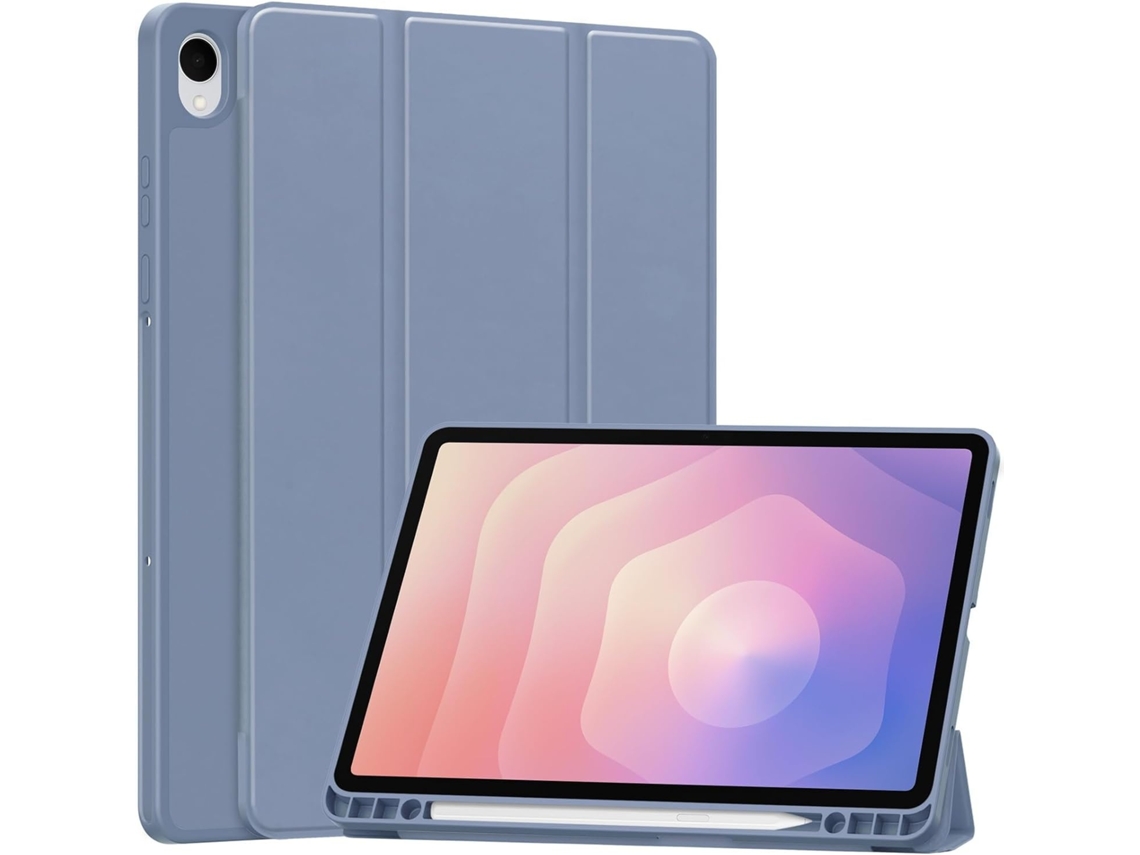 Tressino Capa Tablet Para Samsung Galaxy Tab S11 2025 Sm X730/x736b Capa Protetora De Cor Sólida Roxa (11 Polegadas)