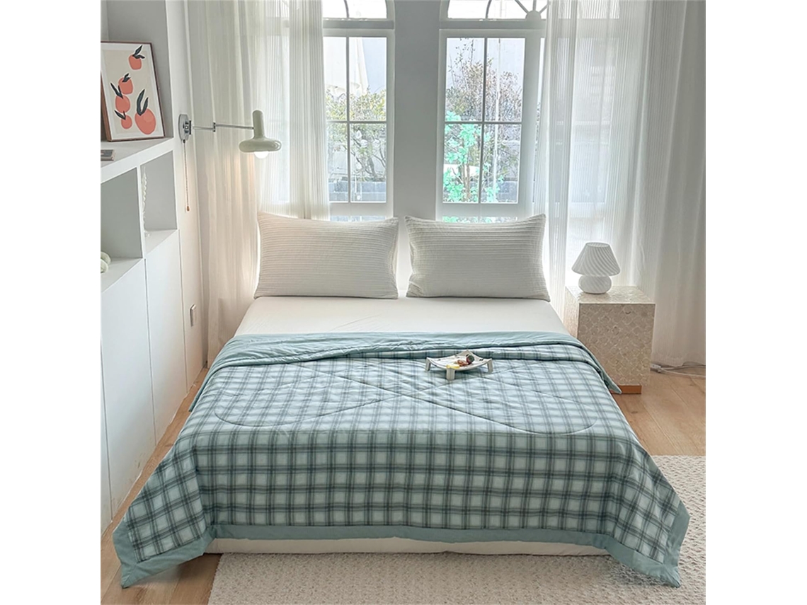 Colcha Acolchoada Fansu 2 5 Tog em Algodão Ideal para Ar Condicionado com Enchimento Sofá e Outras Comodidades