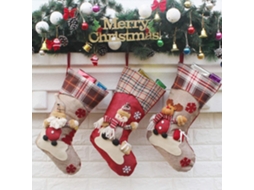 Meias De Natal Tiandirehe, Meias De Natal De 3 Peças, Meias De Natal Personalizadas Olysi Shop