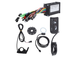 Vlrla-controlador Para Bicicleta Eléctrica 36v 48v 17a Con Panel S810, Puntos Magnéticos Ft 8c Y Mando 109r Para Motor 250w-350w