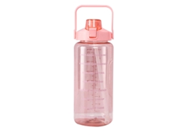 Garrafa De Esporte Pc 2000ml Grande Capacidade Transparente Anti Derrapante Para Exercícios Ao Ar Livre