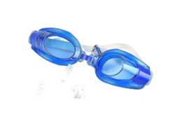 Óculos de Natação para Uso em Pé, Protetores Auriculares, Clipe Nasal, Conjunto de Três Peças AQUAFORGE