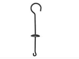 Suporte para Comedouro de Pássaros em Formato Ponte Esquilo, Gancho em S para Pendurar Cobertura de Casinha Pássaros BRILVIBERA