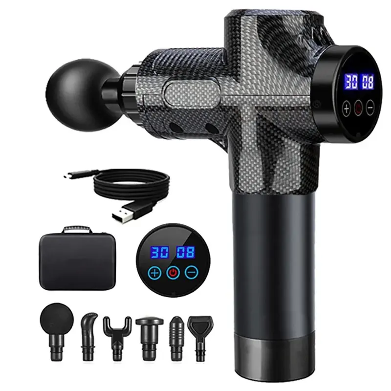 Massageador Facial em Fibra de Carbono, com Múltiplos Níveis de Intensidade e Carregamento Usb Rápido e Prático. MDUG