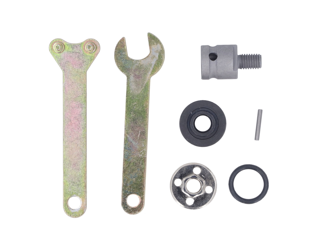 Kit de conversão de chave elétrica para esmerilhadeira angular para corte, polimento e desbaste - Ferramenta de chave