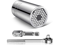 Ferramentas De Soquete Universal Presentes Compatíveis Com Homens/multifunções Profissionais (7mm-19mm) Conjuntos De Ferramentas De Soquete Com A