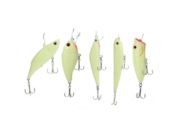 Lure Hard Bait Set (luminous Simulation, Multiple Styles) 5 Minnow Popper Pencil Crankbait Vib Plastic Baits
