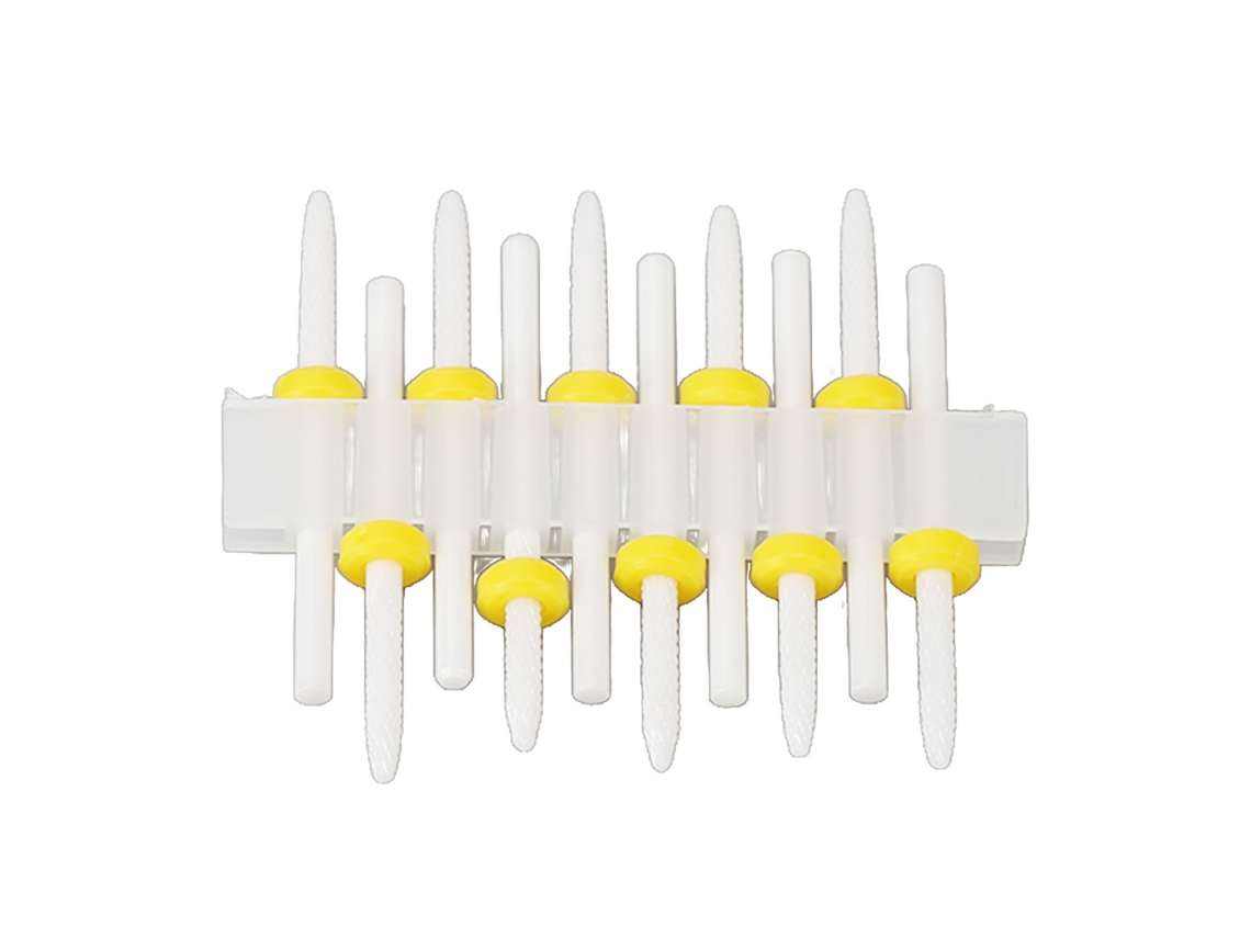 10 Peças De Lixadeira De Unhas Cerâmicas Para Remover Cutículas, Esmalte E Pele Morta Para Salão E Lar
