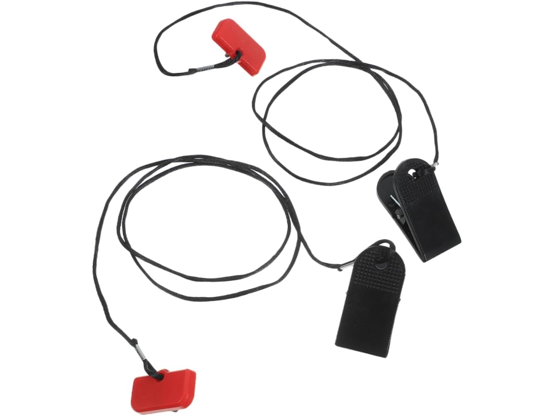 Chave de Emergência BESPORTBLE, 2 Peças, para Esteiras Ergométricas, Sistema de Parada