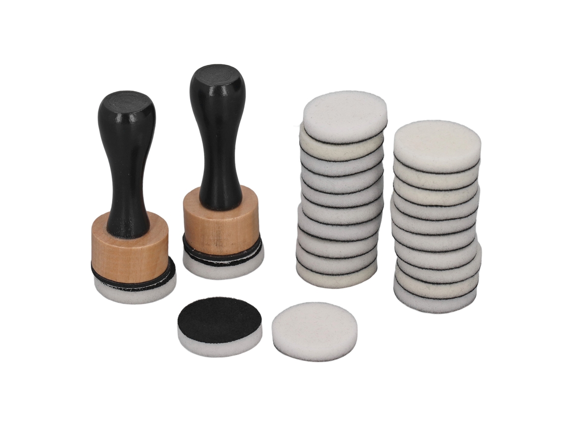 Ferramenta De Mistura De Tinta Com 24 Esponjas Para Scrapbooking E Selos De Borracha