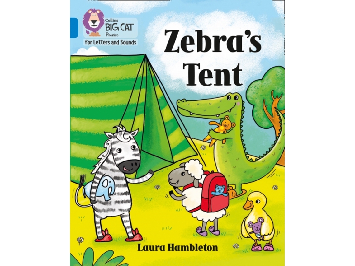 Livro Zebras Tent de Collins Big Cat (Inglês)