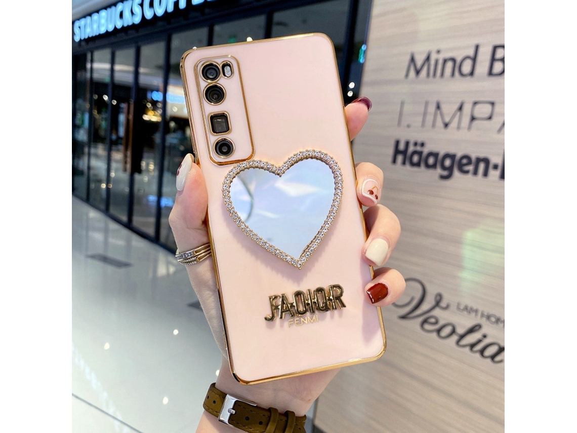 Capa de Coração Rosa para iPhone 7/8 | EOOCOO