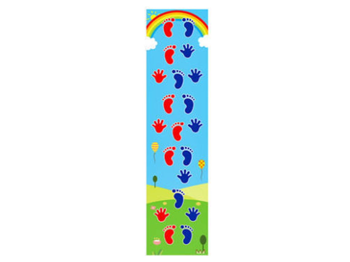 Mali tapete de Rastreio para Bebês Tapete de Jogo Impermeável 2.8x0.6m para Casa Brincadeira Desenvolvimento Infantil