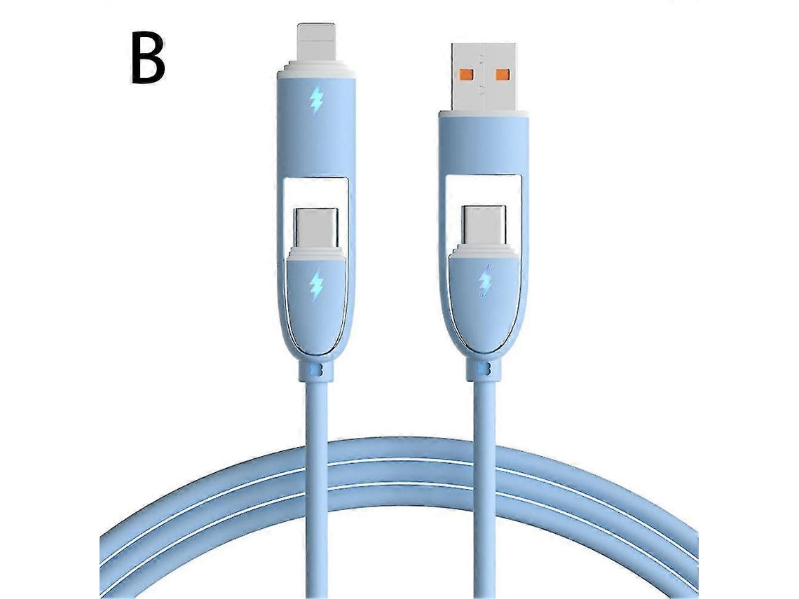 Cabo De Dados Para Celular 4 Em 1 Com Carregamento Rápido Nostalgia88
