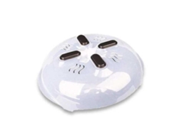 Cd15002-Tampa Magnética Anti-Respingos para Micro-Ondas. com Furo de Vapor. Acessórios de Cozinha Resistentes Ao Calor YWEI