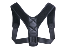 Suporte Lombar Ajustável Para Correção Postural E Prevenção De Corcunda, Tamanho M, Preto