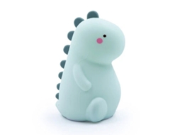 Lâmpada de lâmpada de lâmpada LED de dinossauro de desenho animado Tap para alterar a cor clara recarregável A1 | luminárias de mesa de LEDs SLD