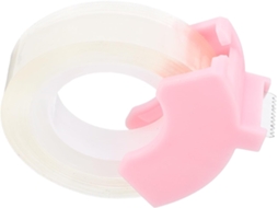 Suporte De Fita Adesiva Rosa Plástico Para Corte Mesa