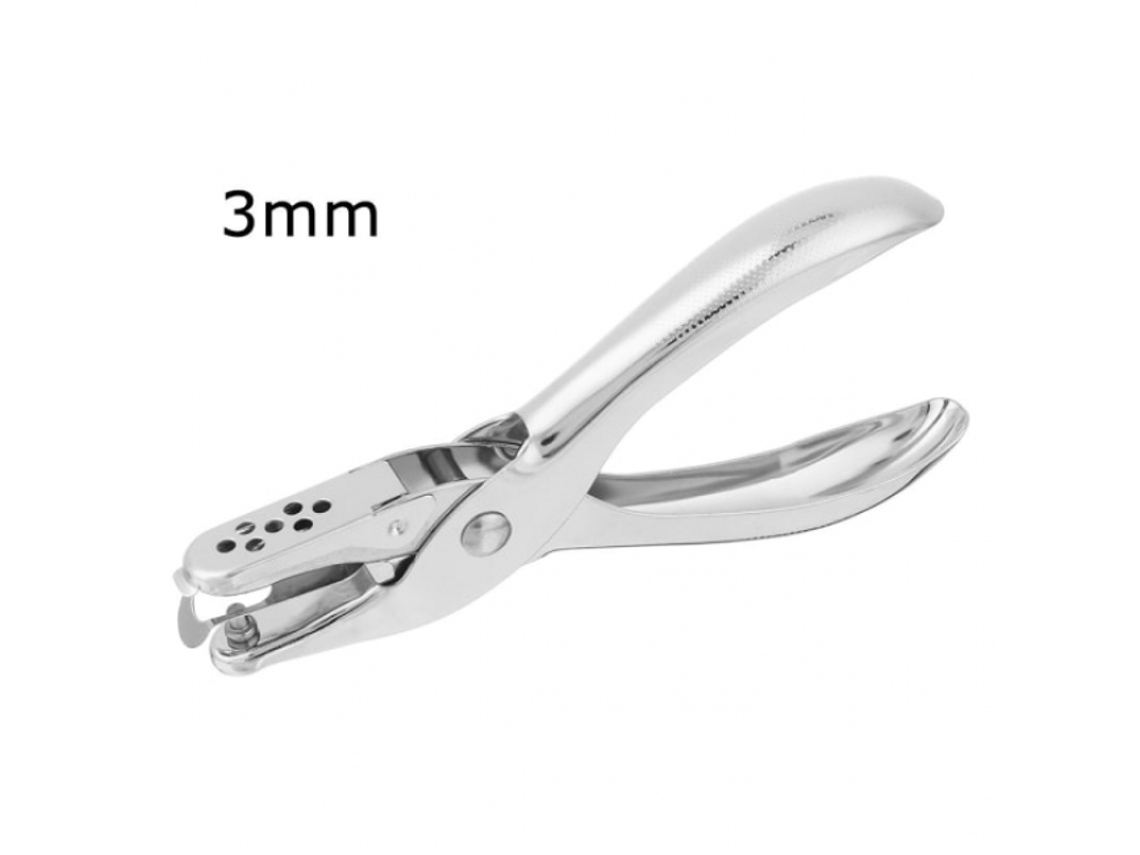 Punção de Metal Oca de 3 Mm BRILVIBERA