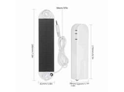 Motor De Acionamento Para Cortinas Inteligentes Com Energia Solar, Controle Zigbee E Voz