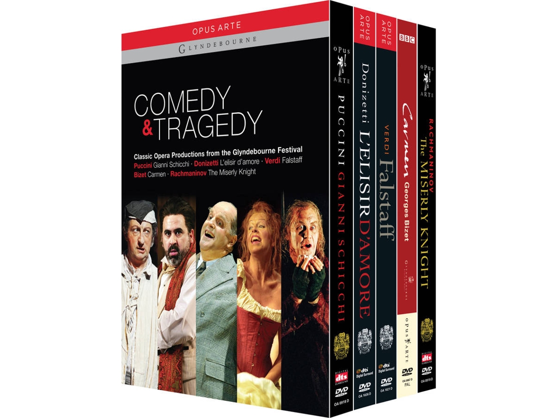 DVD-Video Album Comedy & Tragedy (5CDs)