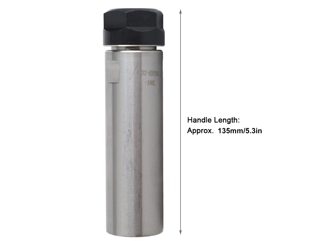 Laxiscreed 6mm Collet Chuck Para Fresadora Com Braço De Extensão Direta