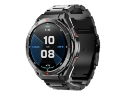 Relógio Inteligente Militar Masculino, À Prova Dágua 5atm, Posicionamento Gps, Com Pressão, Altitude E Bússola, Amoled De 1.43, Para Andro Yizhood