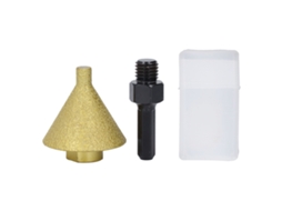 Bica de Chanfrado Diamante 50mm com Haste M14 | S/MARCA
