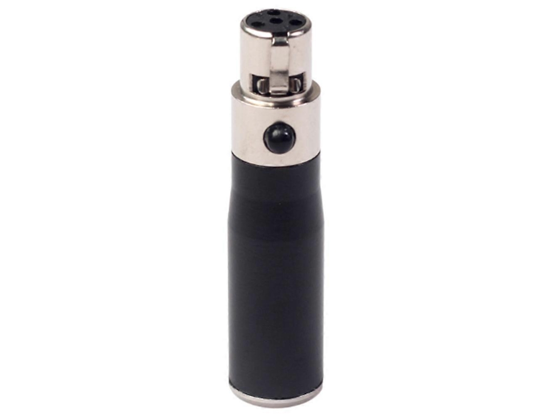 Adaptador de Áudio Xlr Mini 3 Pinos Macho para 4 Fêmea, Conversor Sinal Hi fi Microfone e Alto falante. AQUAFORGE