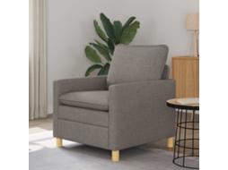 Vidaxl Sofá Cinzento-acastanhado 76 X 81 X 87,5 Cm Tecido